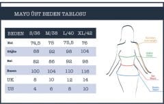 Kolları Parmak Geçmeli Garnili İki Renkli Spor Tesettür Mayo- Siyah Turuncu Narçiçeği -  Mayou