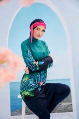 Botanik Tesettür Mayo - Lacivert