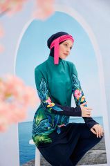 Botanik Tesettür Mayo - Lacivert