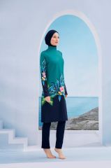 Botanik Tesettür Mayo - Lacivert