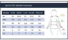 Tüy Efektli Tesettür Mayo - Turuncu/Siyah