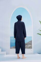 Bohem Tasarım Tesettür Mayo - Lacivert